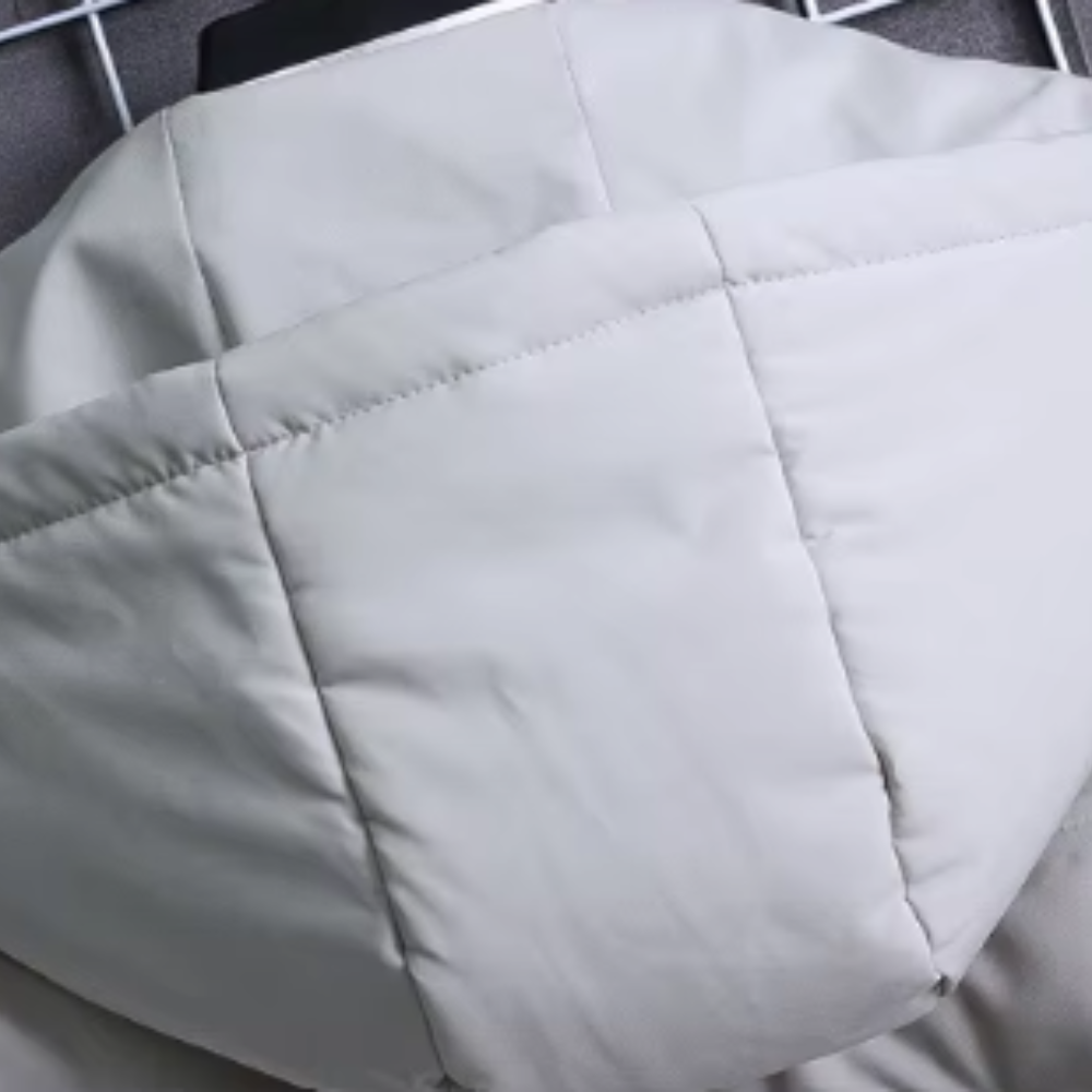 Elegante giacca in piuma da uomo