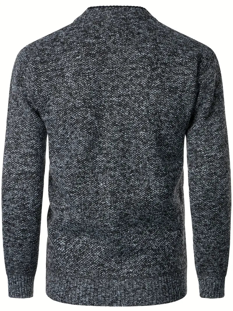 Fulton | Maglione Tricot Casual con Maniche Lunghe