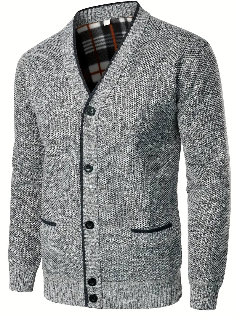 Fulton | Maglione Tricot Casual con Maniche Lunghe